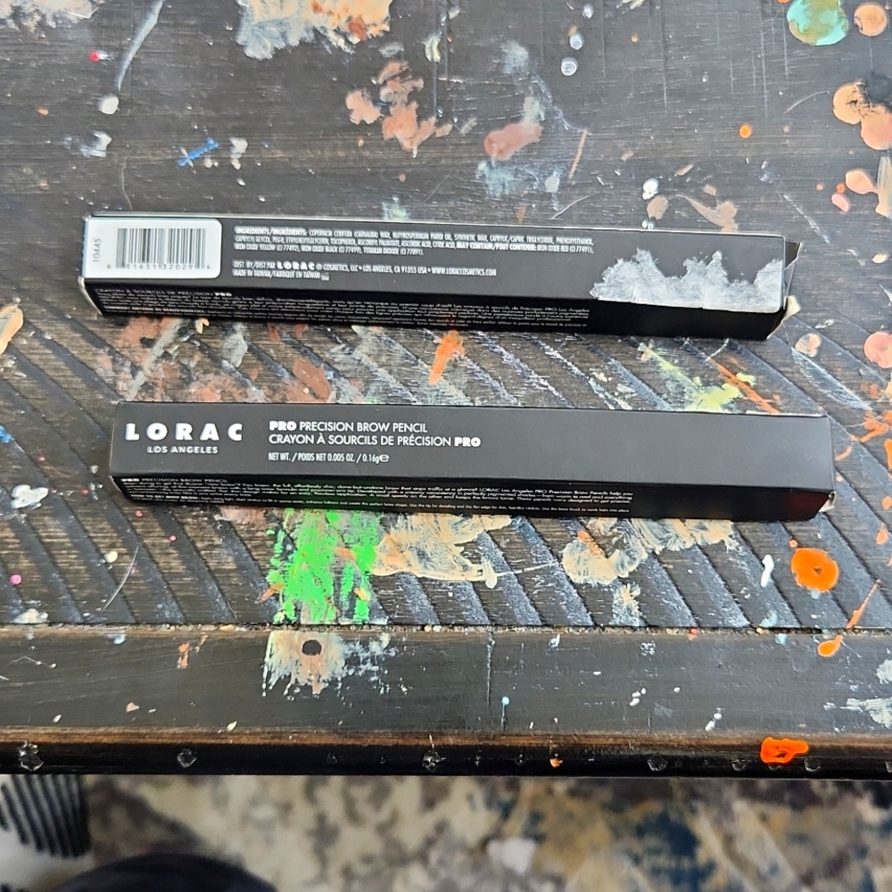 2 Lorac pro precision brow pencils